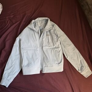 FIGS Light Blue Jacket Worn Once